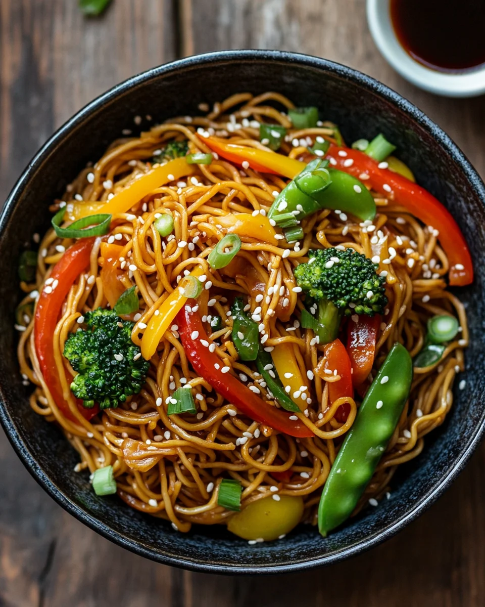 Gebratene Asia Nudeln 21 Gebratene