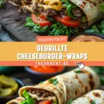 Gegrillte Cheeseburger-Wraps 16 Pinterest Hidden Image