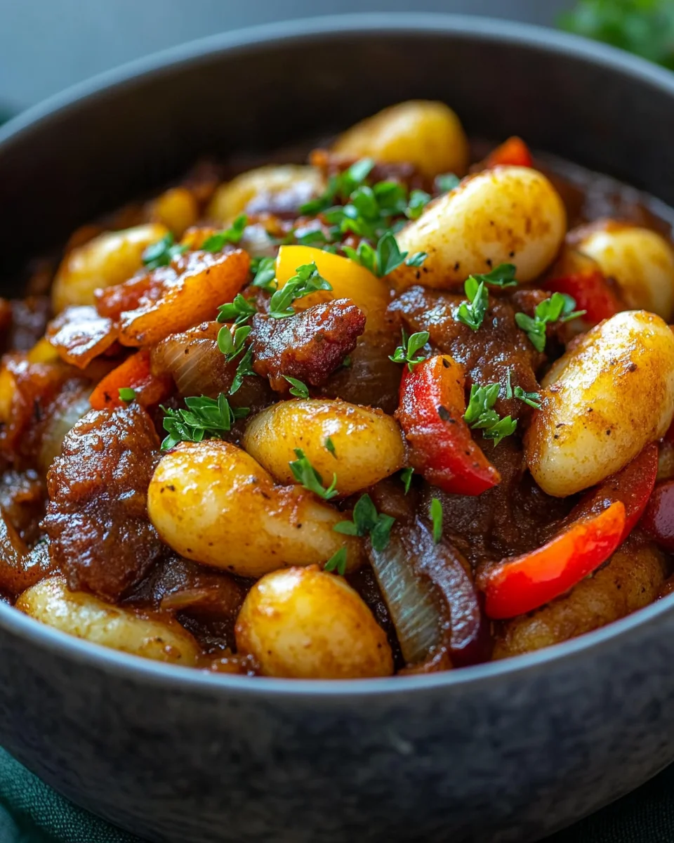 Gnocchi-Gulasch 23 Gnocchi-Gulasch