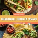 Guacamole Chicken Wraps 14 Pinterest Hidden Image