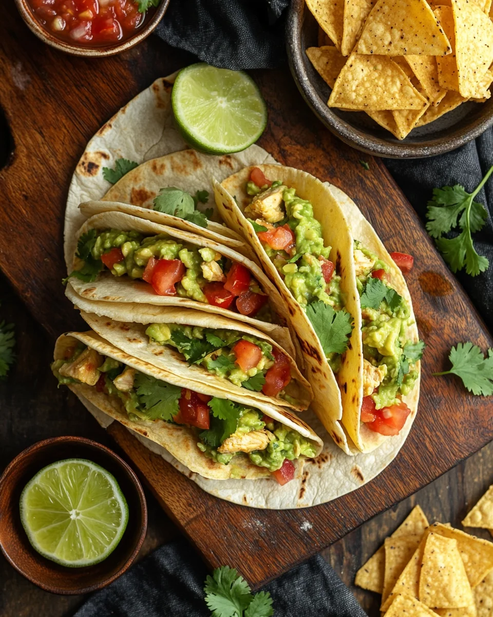 Guacamole Chicken Wraps 17 Guacamole Chicken Wraps