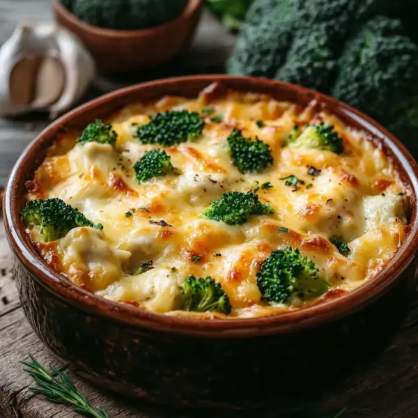 Hähnchen-Brokkoli-Auflauf