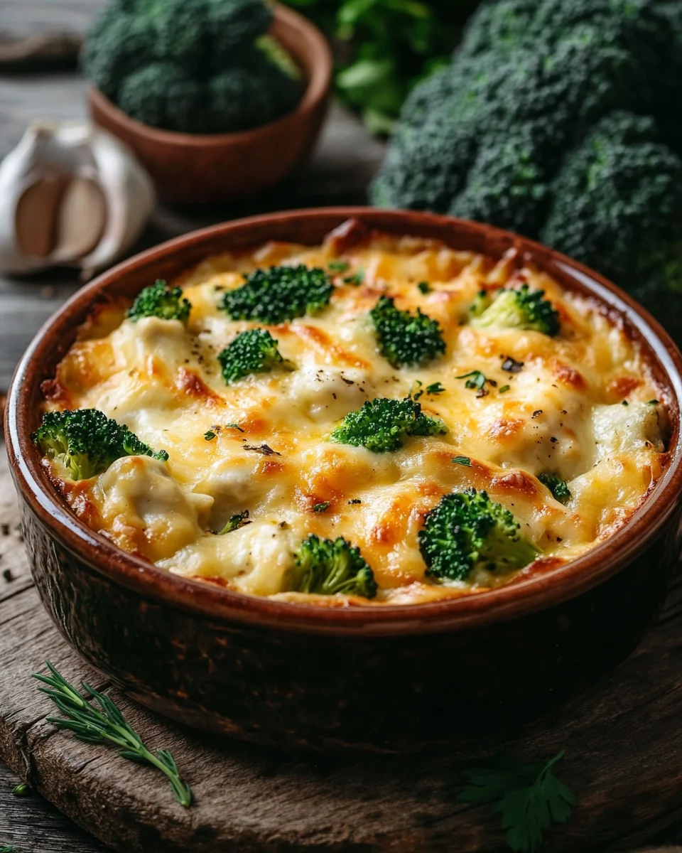 H&auml;hnchen-Brokkoli-Auflauf