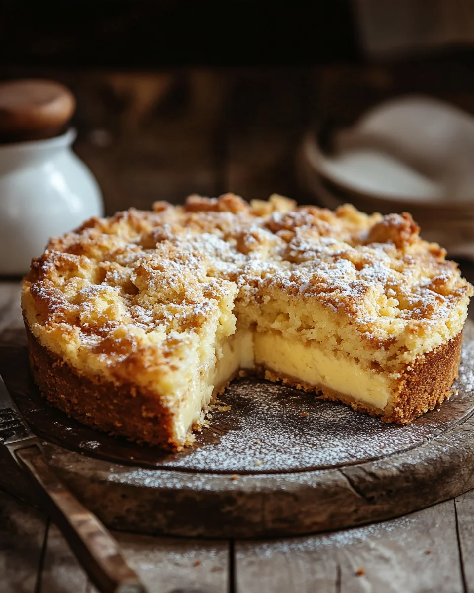 Himmlischer Streuselkuchen mit Pudding