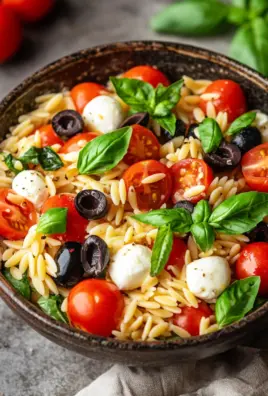 Italienischer Orzo-Nudelsalat 21 Italienischer Orzo-Nudelsalat
