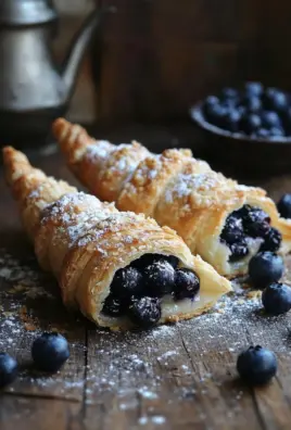 Kartoffelhörnchen mit Blaubeeren & Streuseln 22 Kartoffelhörnchen mit Blaubeeren & Streuseln