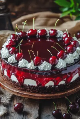 Kirschtorte mit Stracciatellacreme 20 Kirschtorte mit Stracciatellacreme