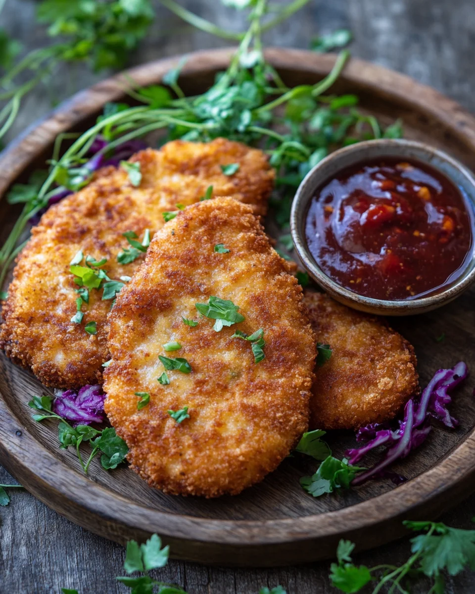Knuspriges Kohlrabischnitzel 18 Knuspriges