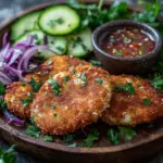 Knuspriges Kohlrabischnitzel