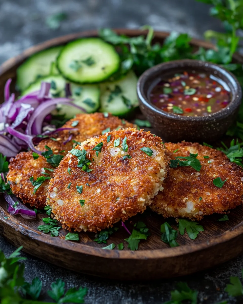 Knuspriges Kohlrabischnitzel