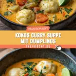 Kokos Curry Suppe mit Dumplings 24 Pinterest Hidden Image