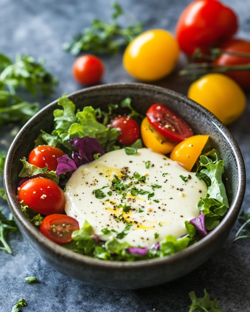 Leckere Salatsoße wie im Restaurant