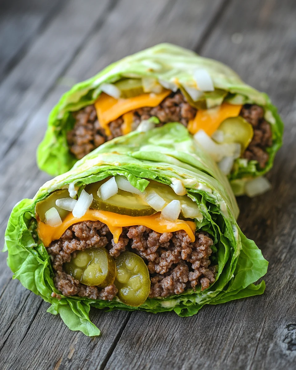 Low Carb Big Mac Rolle 17 Low