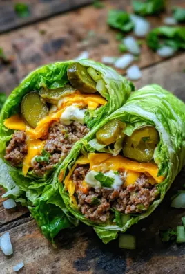 Low Carb Big Mac Rolle 22 Low Carb Big Mac Rolle