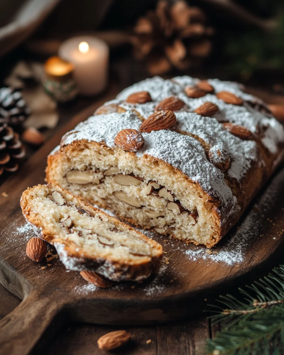 Mandel-Marzipan-Stollen