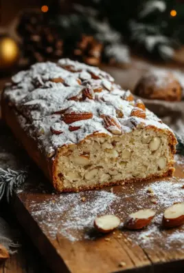 Mandel-Marzipan-Stollen