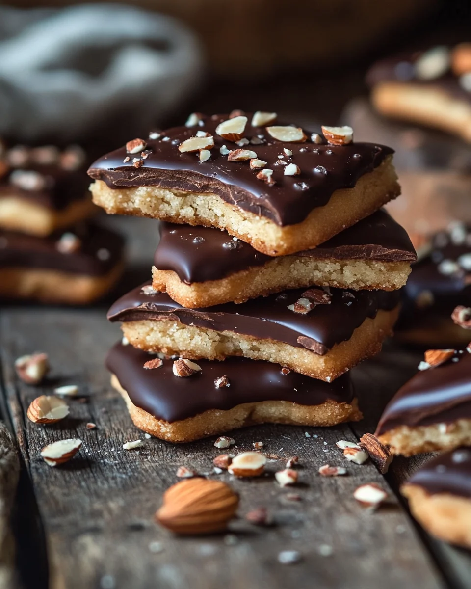 Nougat-Spitzbuben - Mürbe Plätzchen mit Nougat