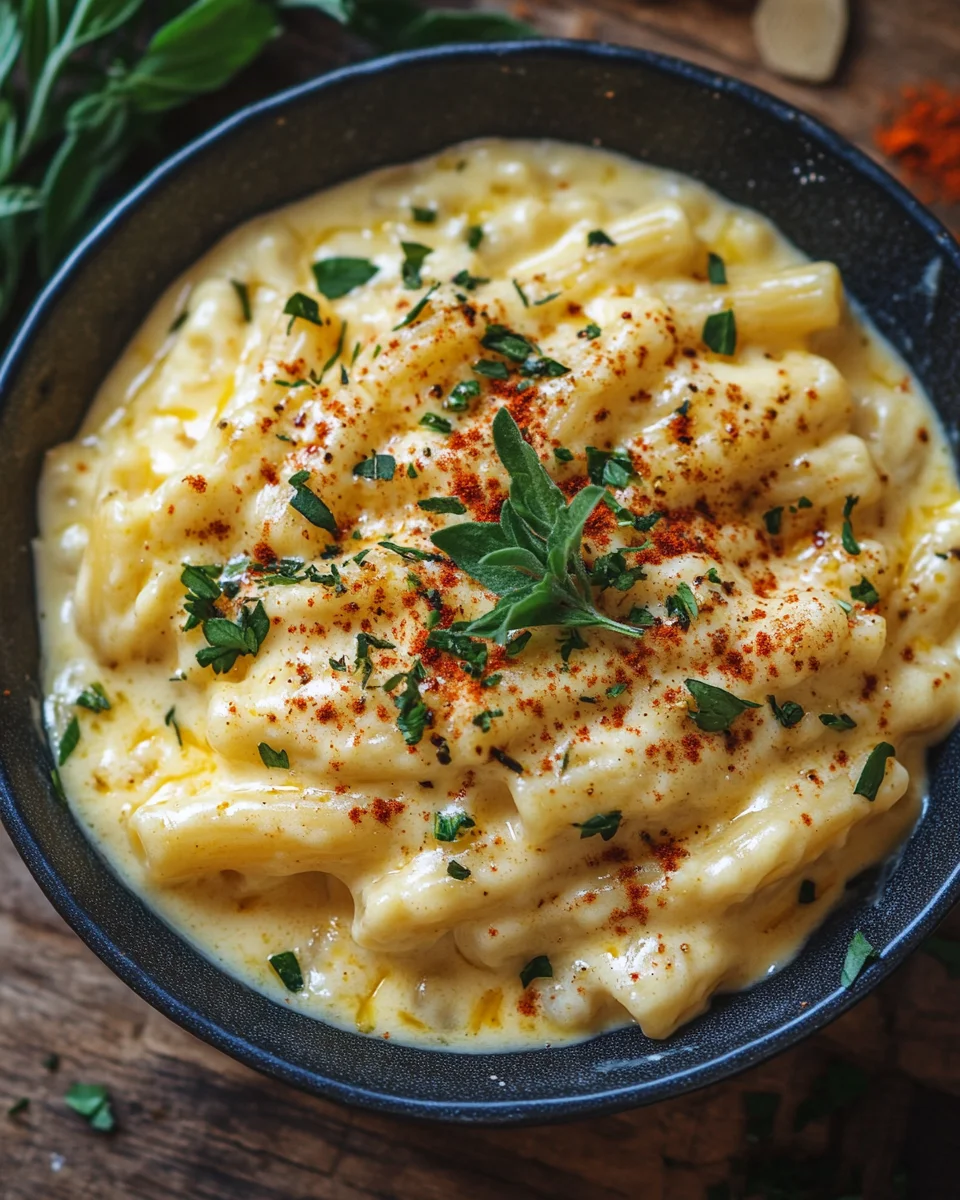 Nudeln in Käse-Sahne-Soße 20 Nudeln