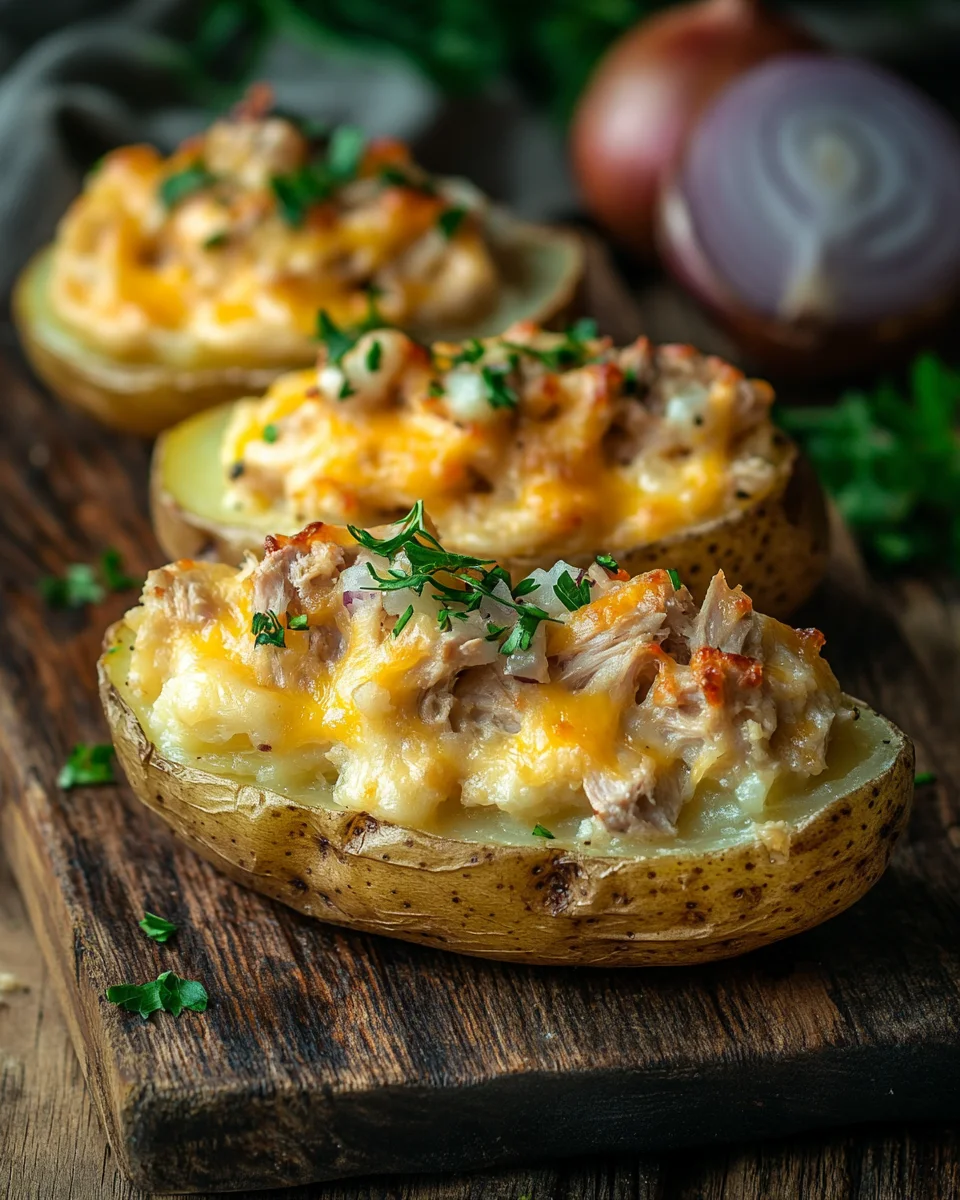 Ofenkartoffeln mit Thunfisch und Käse 15 Ofenkartoffeln