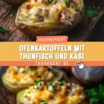 Ofenkartoffeln mit Thunfisch und Käse 14 Pinterest Hidden Image