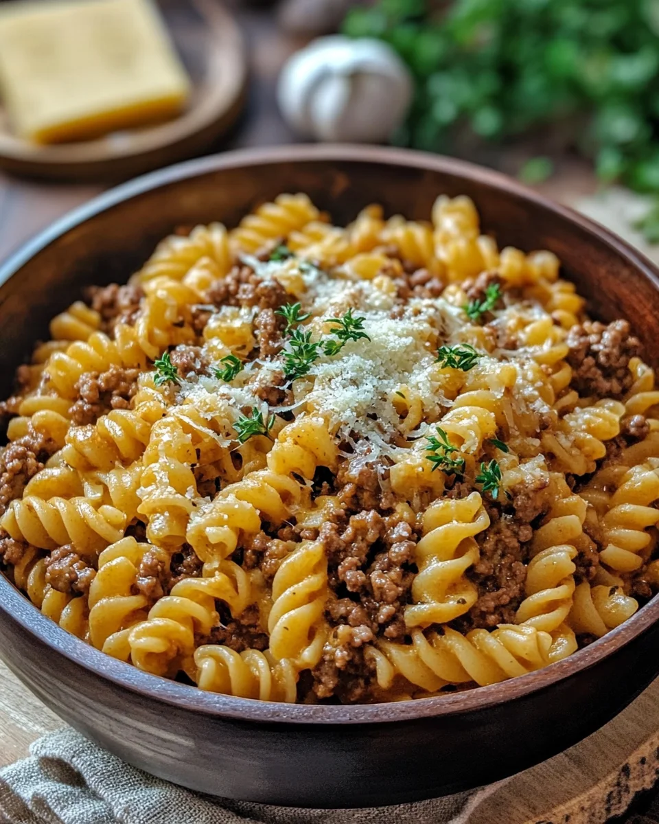 One-Pot Hackfleisch Pasta