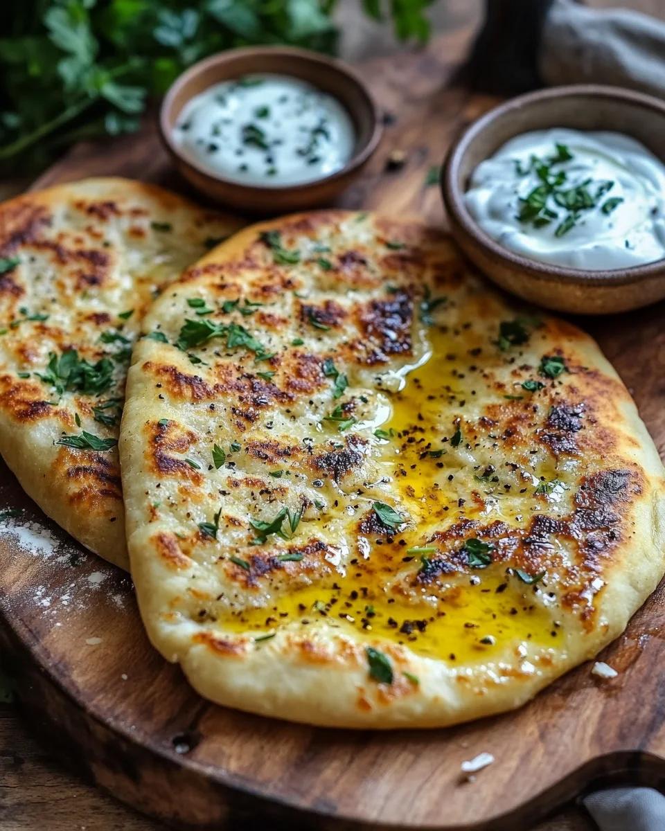 Pfannenbrot ohne Hefe Rezept