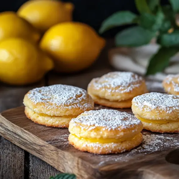 Plätzchen mit Lemoncurd