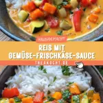 Reis mit Gemüse-Frischkäse-Sauce 24 Pinterest Hidden Image