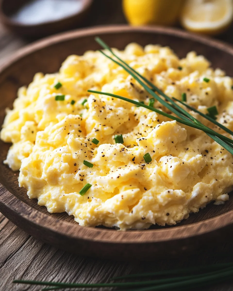 Rührei mit Hüttenkäse 18 Rührei