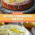 Saftiger Zitronenkuchen vom Blech 23 Pinterest Hidden Image