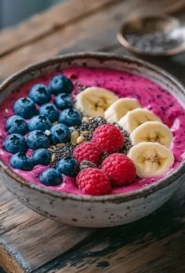 Smoothie Bowl mit Beeren (kalorienarm) 19 Smoothie Bowl mit Beeren (kalorienarm)