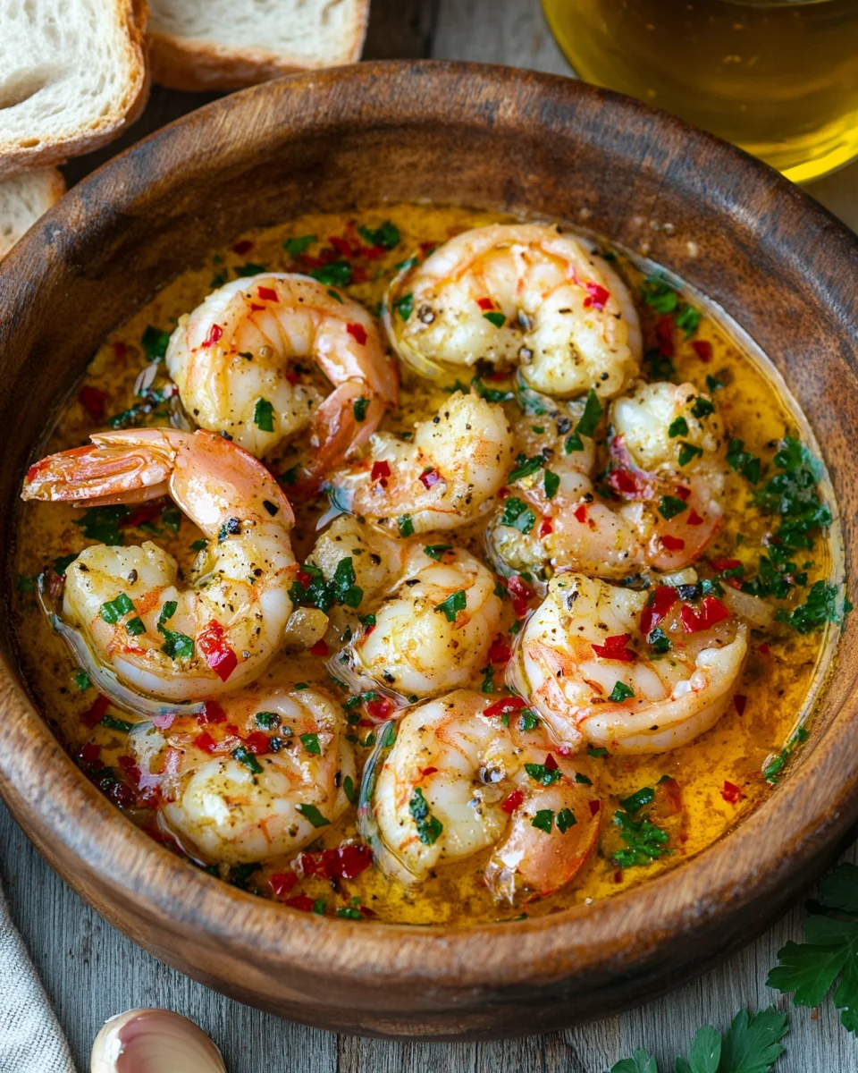 Spanische Knoblauch-Garnelen