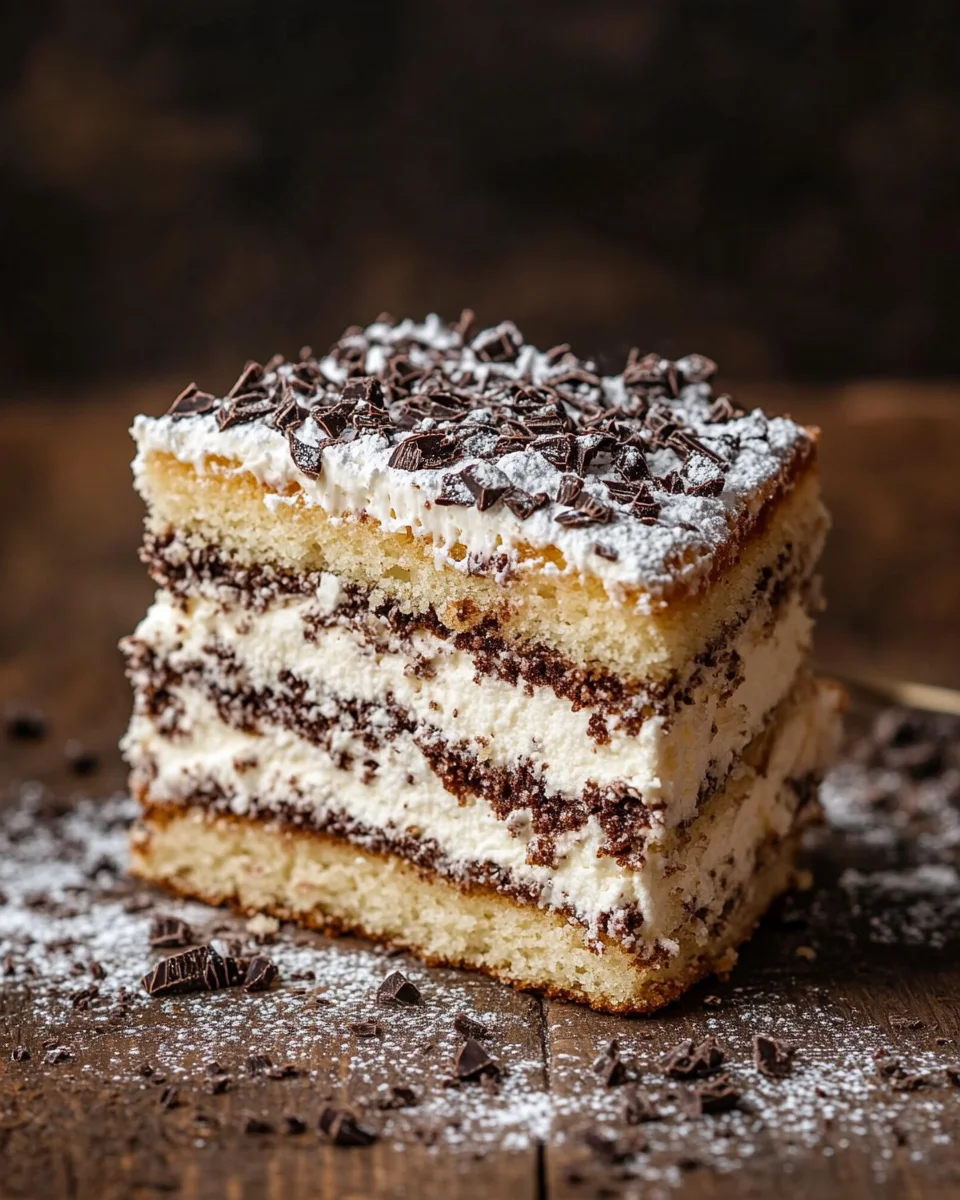 Stracciatella Cake