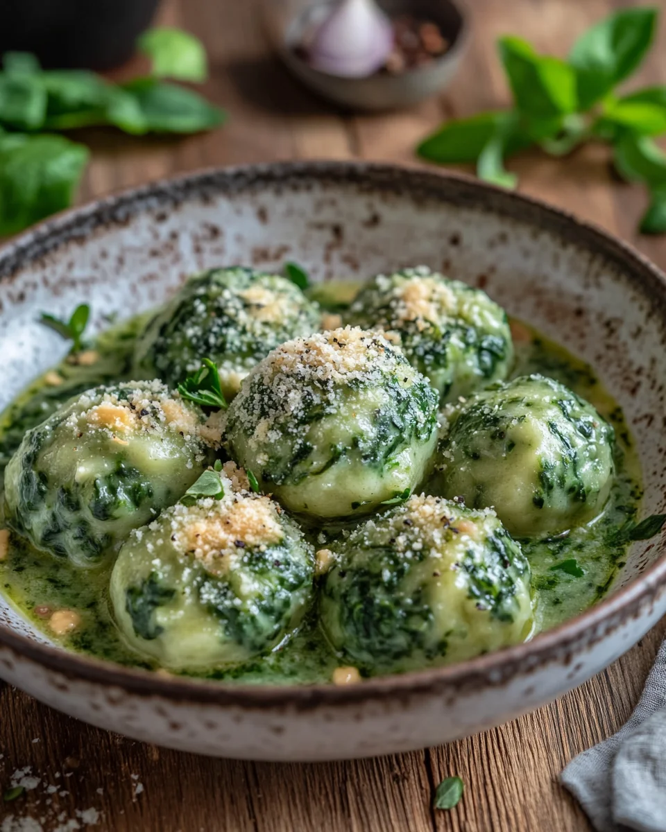 S&uuml;dtiroler Spinatkn&ouml;del