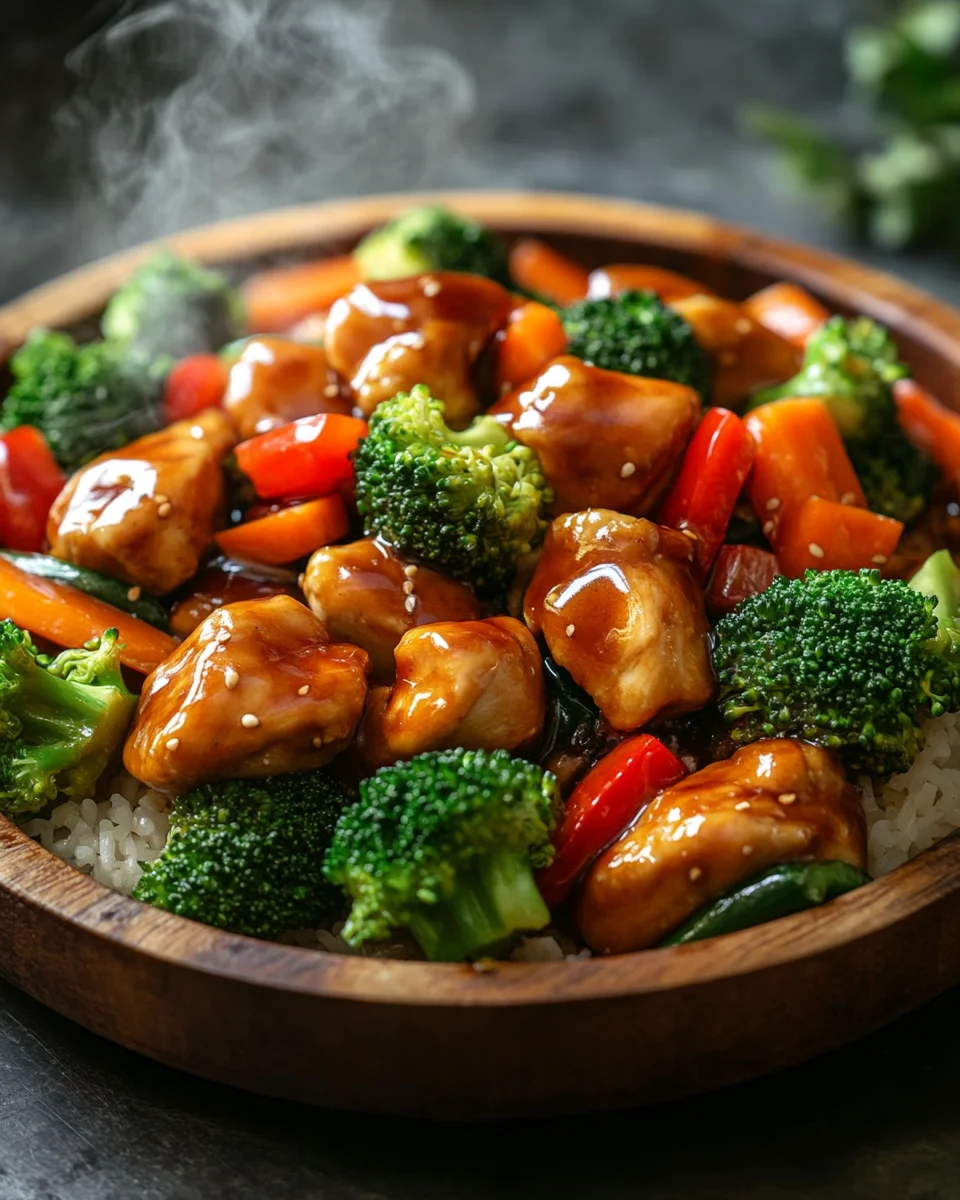 Teriyaki-Hähnchen mit Gemüse 21 Teriyaki-Hähnchen mit Gemüse