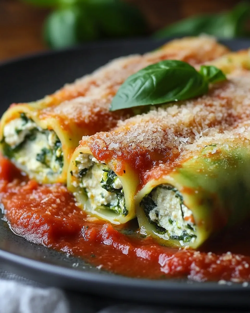 Zucchini-Cannelloni